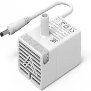 AVVKED 애완동물 분수 펌프 교체 - 조용한 작동 고효율 2.2L/3.2L/3.5L 스테인리스강 고양이 및 개 분수와