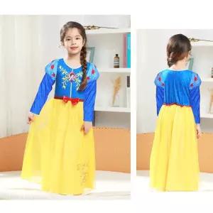 코스튬 일반형 원피스 여아 어린이 실내옷 실내복 백설공주 긴팔 [f97491C]