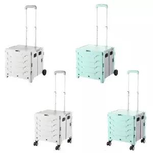 폴딩카트 접이식 쇼핑 카트 마트 손수레 장바구니 캐리어 2륜 4륜