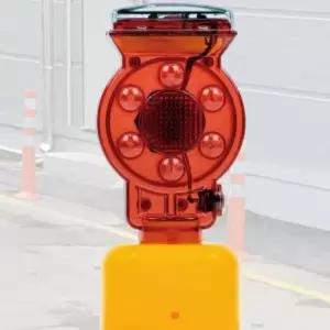 차량통제 LED경고등 규제봉용 안전LED 차량규제봉 차선규제봉