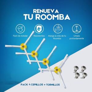 호환 아이로봇 룸바 500 600 시리즈용 사이드 브러시  510 530  692 4 개