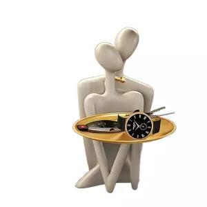 커플 현관 북유럽 트레이 추상 장 인테리어 키보관함