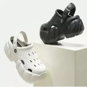 여성 여름 키높이 통굽 베이직 샌들 생황방수 소재 WFCF3ED