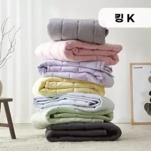 [킹] 무이르 도톰한 침대패드 사계절 고무밴딩 먼지없는 매트 K
