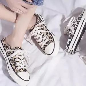 뮬 스니커즈 여성단화 슬립온 호피 레오파드 ZG9001 WFB58A2