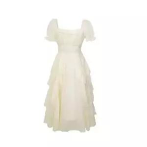 여름 화이트 쉬폰원피스 여자원피스