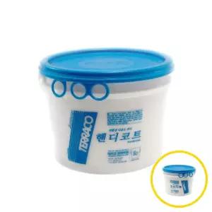 위월천 핸디코트 월드퍼티 내부용 5KG 1개 페인트 마감재 석고보드 벽지페인트