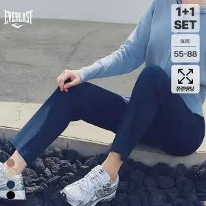 1+1 에버라스트 여성 사계절 데일리 릴렉스핏 텐션팬츠 4컬러 55-88 Bon-2650s2