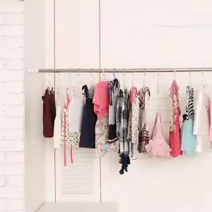 구멍가게 국내생산 스테인레스 다용도 압축봉 커튼봉 행거 대