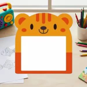 초등 유치원 어린이집 이름표 명찰 네임택 10개입