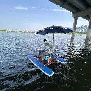 민물 붕어 낚시보트 소형 조립식 보트 본체패키 고무