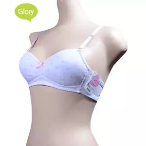 (글로리)핑크하트 노와이어 주니어 2단계 브라 jmD8+7WPT