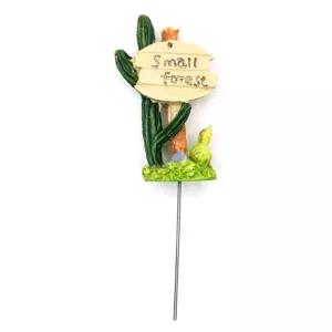 화분 미니장식품 마블 선인장 꽂이 2개 유럽풍정원