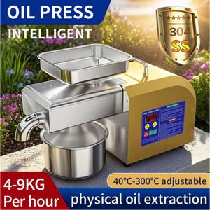 Z6 220 110V 1000W 전기 오일 프레스 기계 가정용 상업용 저소음 고효율로 해바라기 올리브 만들기