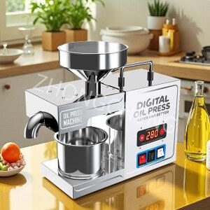 B31 가정용 전기 오일 프레스 기계 스테인리스 스틸 추출기 참깨 해바라기