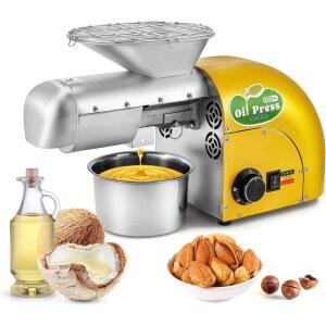 상업용 스테인레스 스틸 오일 프레스 기계 가정용 추출기 익스펠러 유압 해바라기