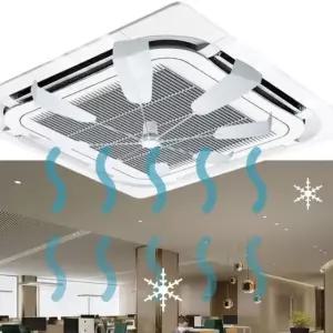 순환팬 바람막이 실링팬 천장형 히터 사계절 시스템에어컨 무동력 냉난방기 에어컨