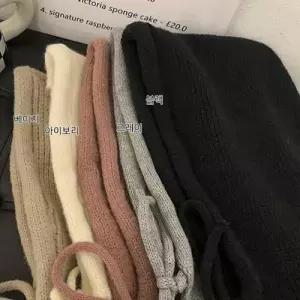 여자 방한 겨울 후드 넥 워머 컬러 바라클라바 코디 WF762C6