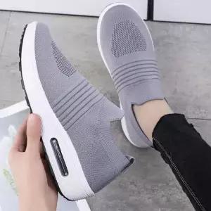 슬립온 워킹화 단화 경량 편한신발 에어굽 운동화 WF74CE6