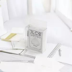 JLCC 여백 양면백지 12개입 네임팬 카드케이스 세트