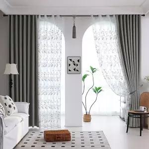 슈퍼와이드특대형 지나송 프리미엄 호텔식 시그니쳐 암막커튼 풀세트 (총2세트)_큰거실이상