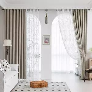 슈퍼특대형 지나송 프리미엄 호텔식 시그니쳐 암막커튼 풀세트 (총2세트)_큰거실