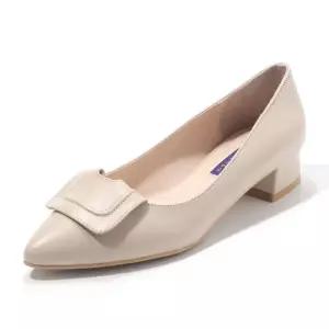 세라 스퀘어 버클 포인트 포인티드 토 미들 힐 펌프스 K56P418