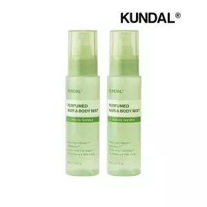 [쿤달] 헤어앤바디미스트 우디가든 80ml x2개