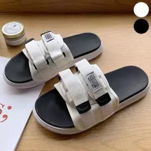 남녀 데일리 여름 찍찍이 스트랩 편한 슬리퍼 뮬 WE907D3