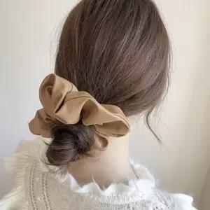 곱창 헤어 스크런치 밴드 똥머리 끈 고무줄 당고 가죽 WE71F37