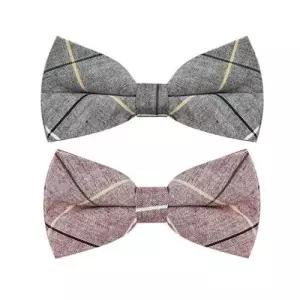 보타이 체크 나비넥타이 보우타이 남자 여자 A형 WE529FE