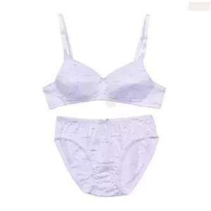 노와이어 2단계 주니어 AA컵 브라팬티 여중생 여자 중학생 언더웨어 속옷