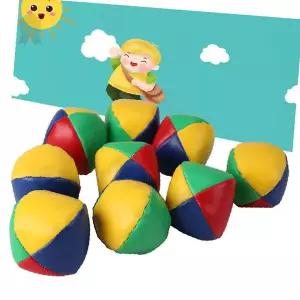 놀이 활동 색상 천 주머니 저글링 연습 공 던지기 게임 운동회 체육 레크리에이션