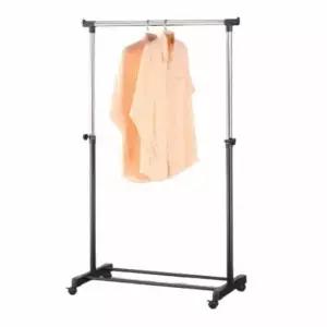 [생활] 1단 행거 이동식 블랙 바지행거 드레스룸행거