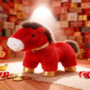 빨간색 마이리틀포니 봉제인형 대형 동물쿠션 포근한 소프트 소재 인형쿠션 선물용 마스코트