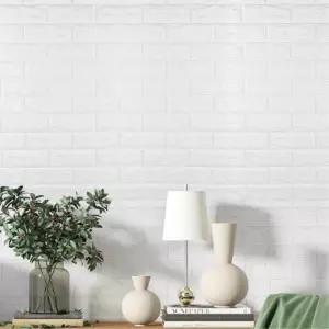 결로 곰팡이 방지 스티커 폼블럭 단열벽지 10M 화이트 공사 DIY