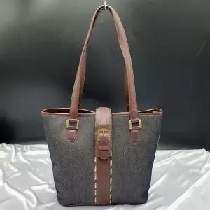 닥스 데님 여성 숄더백 중고 정품 가방 은피아노