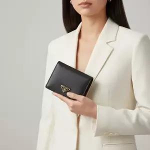 1MV204 QHH F0002 사피아노 트라이앵글 로고 2단 스몰 반지갑