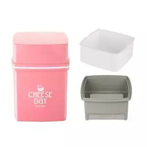 홈메이드 중탕 리코타 치즈 메이커 핑크 제조기 세트 집에서