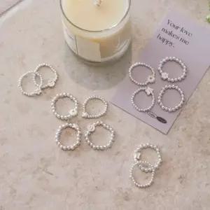 시즌3 은볼 비즈 펜던트 반지 만들기 DIY 키트 세트 WFFN4AN