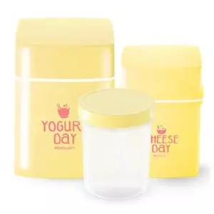 NO전기 가정용 요거트 리코타 치즈 만들기 노랑 세트 간단한