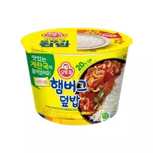오뚜기 컵밥 햄버그덮밥 (즉석국) 315G X 12개