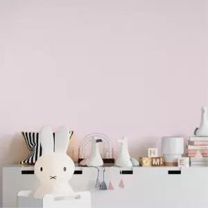 편리한 접착식 스티커 포인트 실크벽지 50cm 2.5M 핑크 공사 DIY