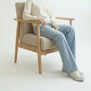 [신상오픈런]|KDP94B2|여성 하이웨이스트 스트라이프 와이드 청바지