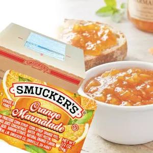 제이케이푸드 스머커스 오렌지잼 (BOX) 200개입 뷔페 대용량 업소용 과일잼 오렌지 마멀레이드