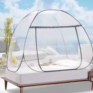 원터치 초간단 방충망 모기장 2인용 150x200x150cm