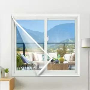 붙이는 방충망 셀프 교체 찍찍이 모기장 150x180cm