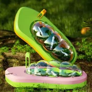 곤충관찰함 누에 애벌레 사육 키트 교육용 학습 관찰 용기 투명 케이스 자연학습