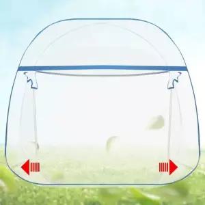 원터치 침대 모기장 퀸 150x200x150cm