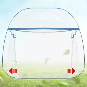 원터치 침대 모기장 소형 100x200x100cm